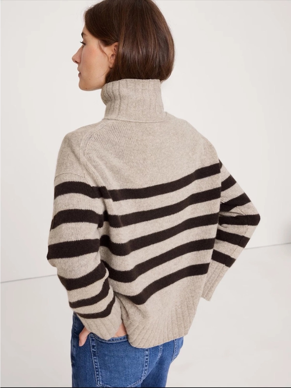 Banana Republic Relaxed Turtleneck Sweater - Picture 6 of 6